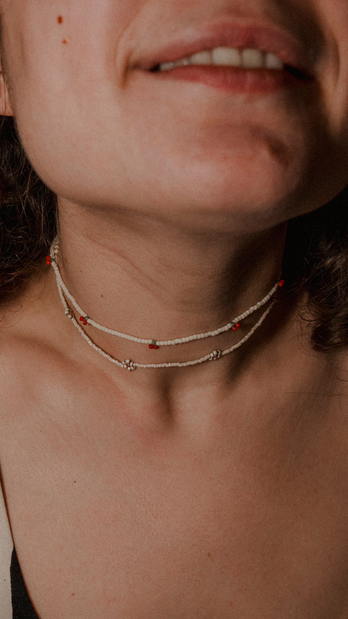 choker kwiatuszki fruity loops