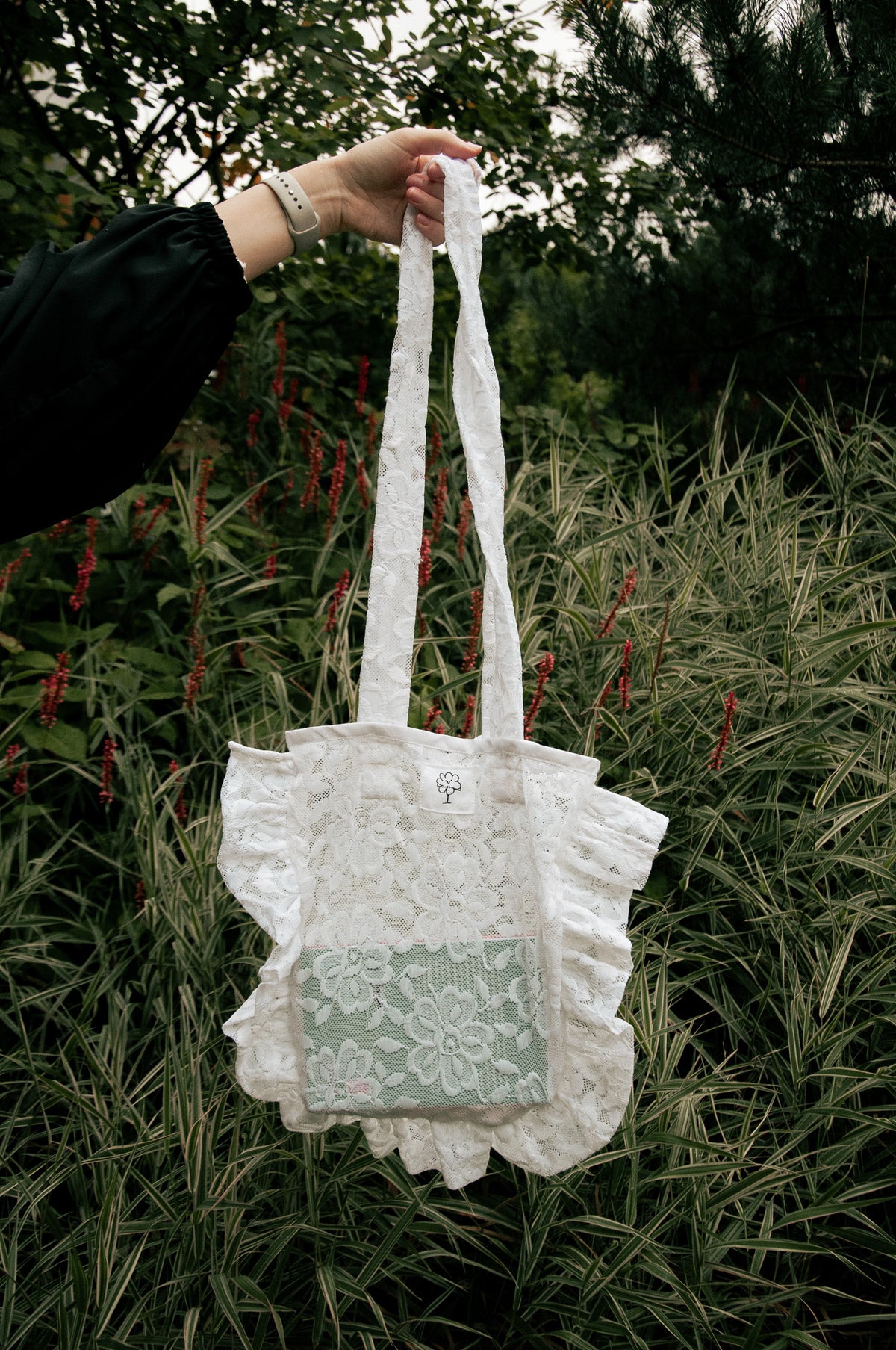 Torba ruffled Stokrotka