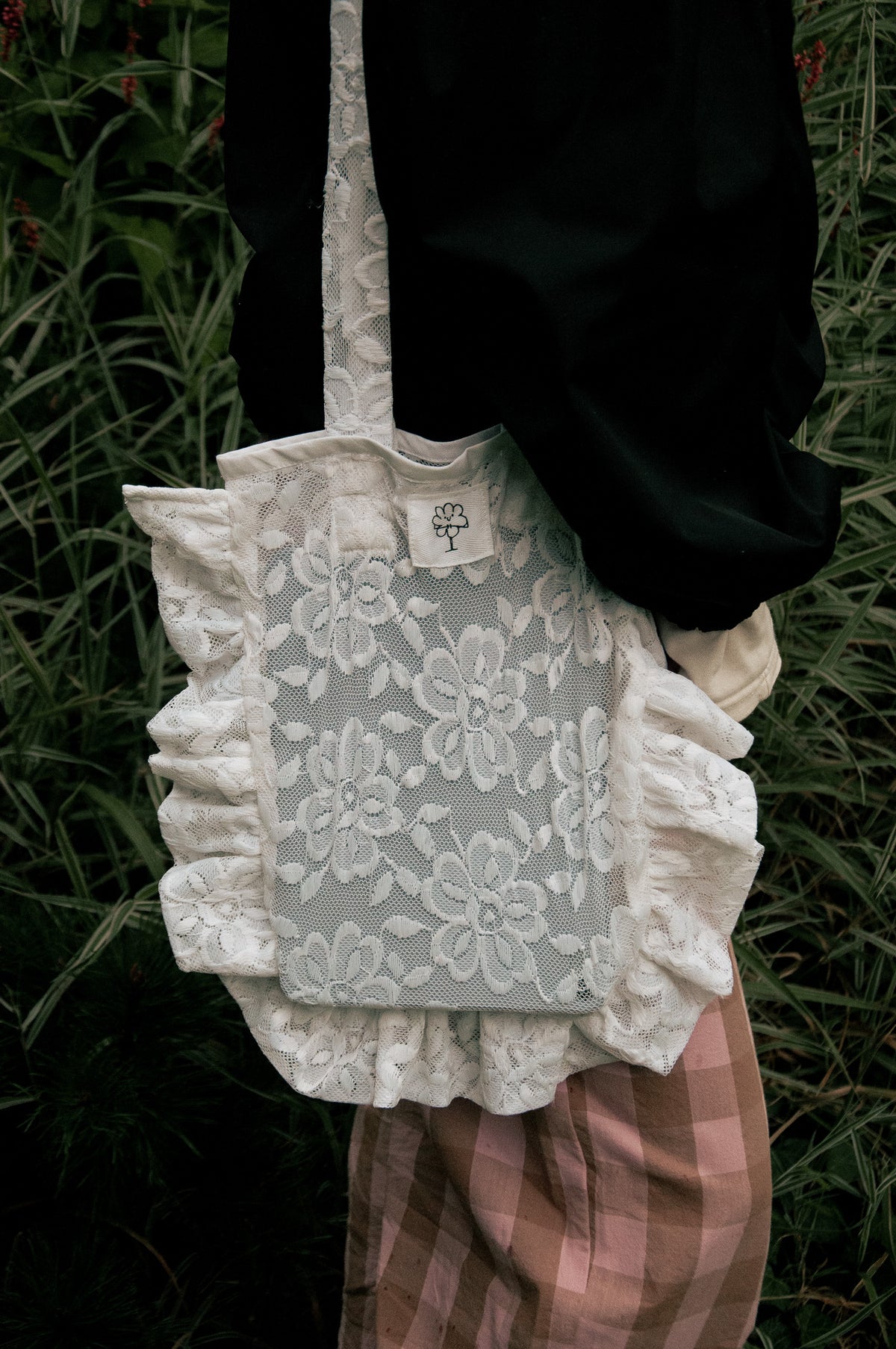 Torba ruffled Stokrotka